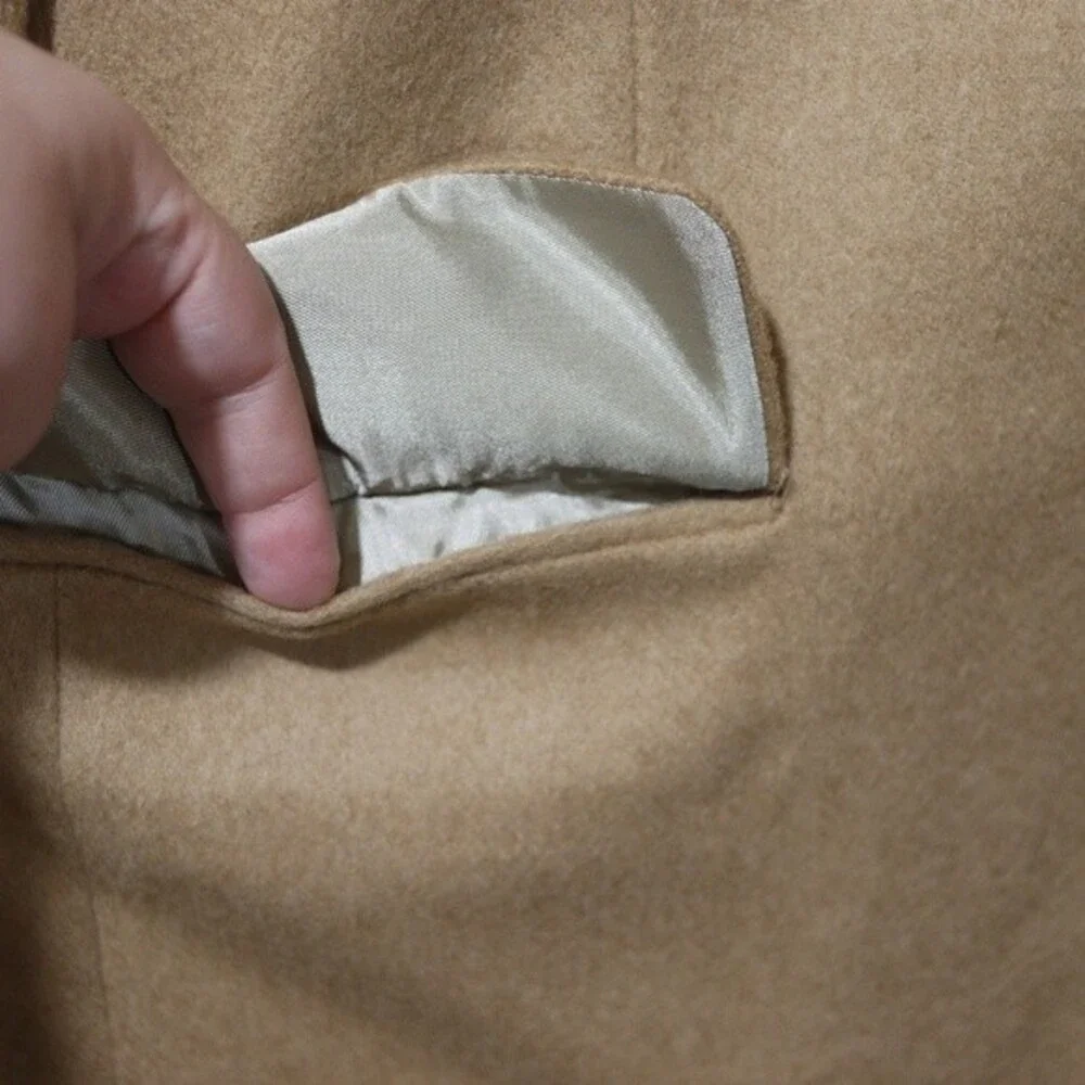 John Peel Vintage Camel Hair Blazer Coat Beautiful 100% Camel Jacket 38S